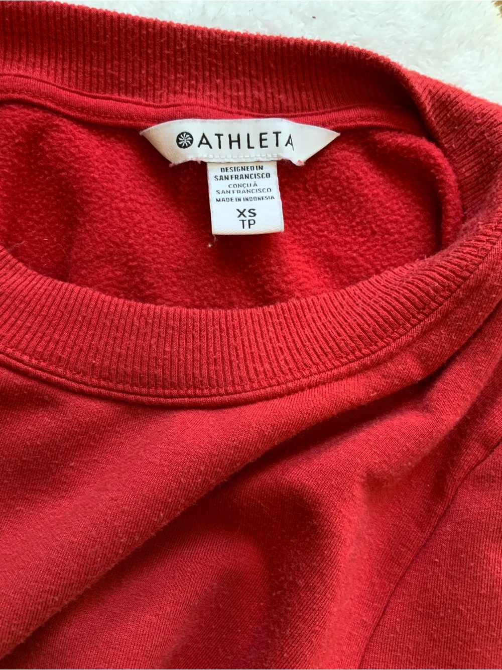 Athleta sweatshirt dress size xs.